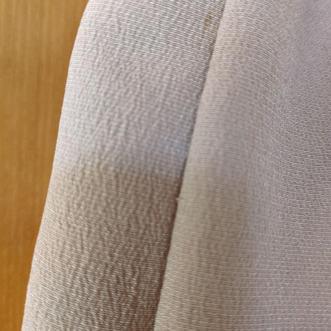 七五三３歳男の子正絹薄綿入り着物と正絹縮緬の被布（中綿無し）