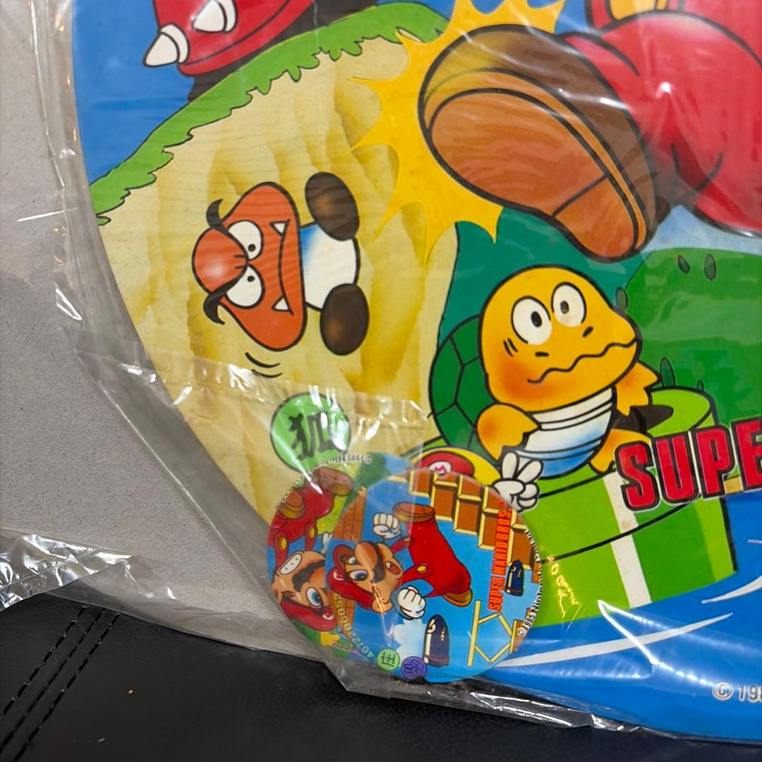 スーパーマリオ 特大めんこセット 特賞 昭和めんこ