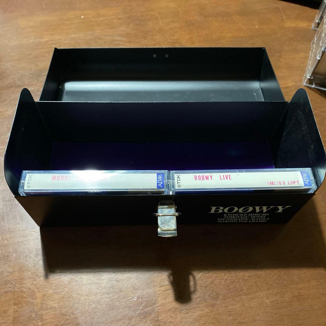 BOØWY BOOWY 激レア 缶ケース LASTGIGS 氷室京介 布袋寅泰