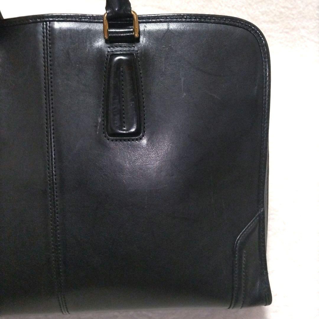 【美品】FUJITAKA フジタカ ゴールド金具 本革 ビジネス ブリーフケース