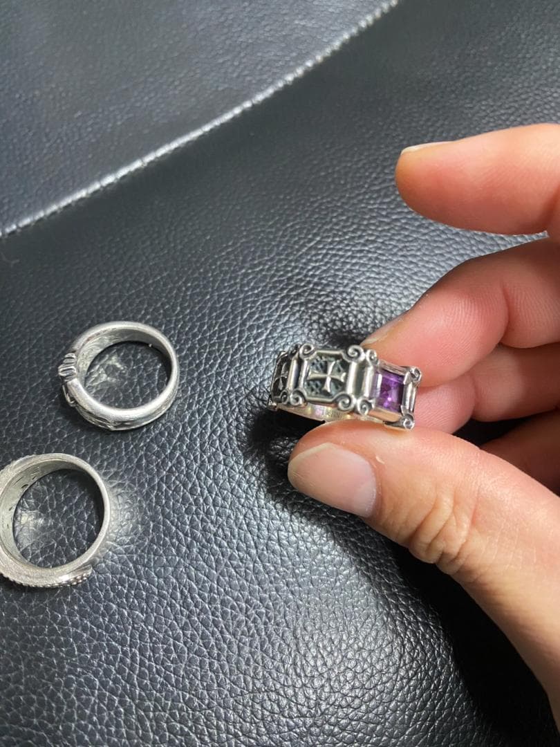 ディールデザイン　DEAL　DESIGN　指輪3つ　シルバーアクセサリー