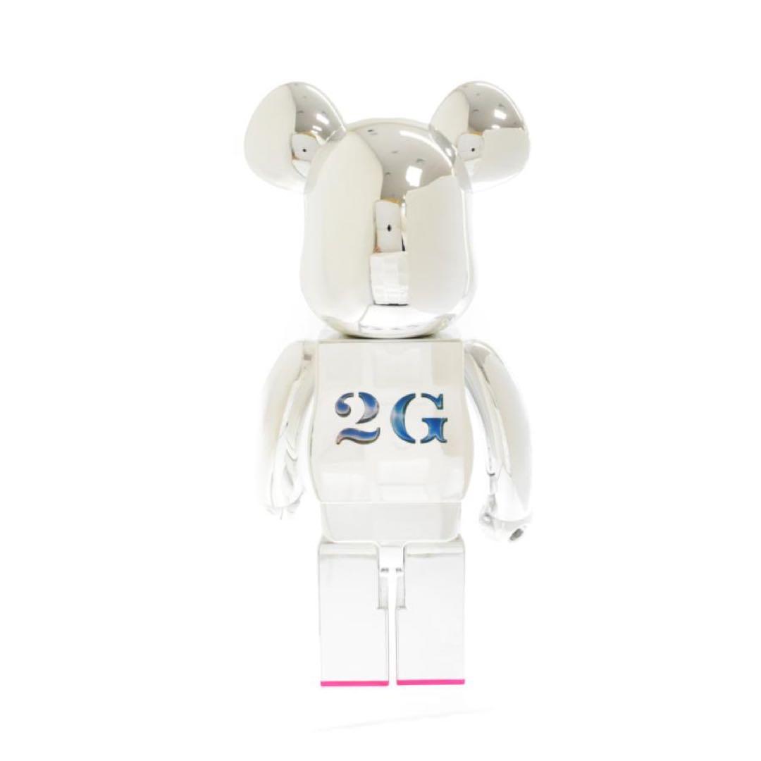 MEDICOM TOY BE@RBRICK SORAYAMA 2G SILVER