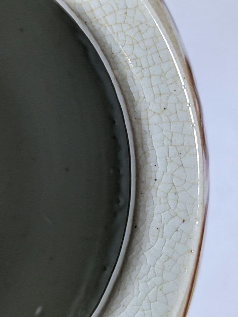 ♢京焼 陶芸家 藤平正文作 辰砂 唐物写し紋様 丸壺 置物