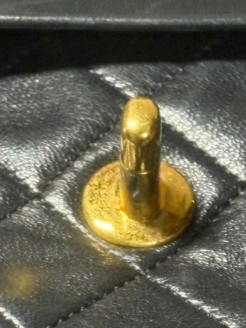 シャネル CHANEL ショルダーバッグ マトラッセ 25 Wチェーン