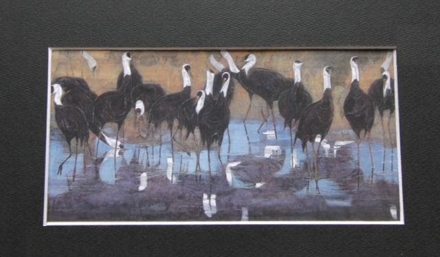 松井和弘、【’95いずみ・映I】、希少な額装用画集より、新品額装付