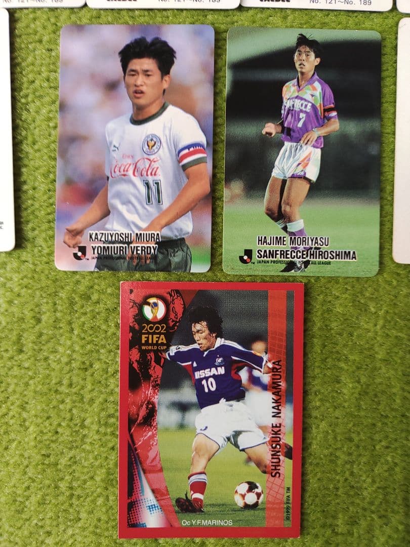 [匿名発送]　Jリーグカード　1992～1993年　74枚まとめ売り