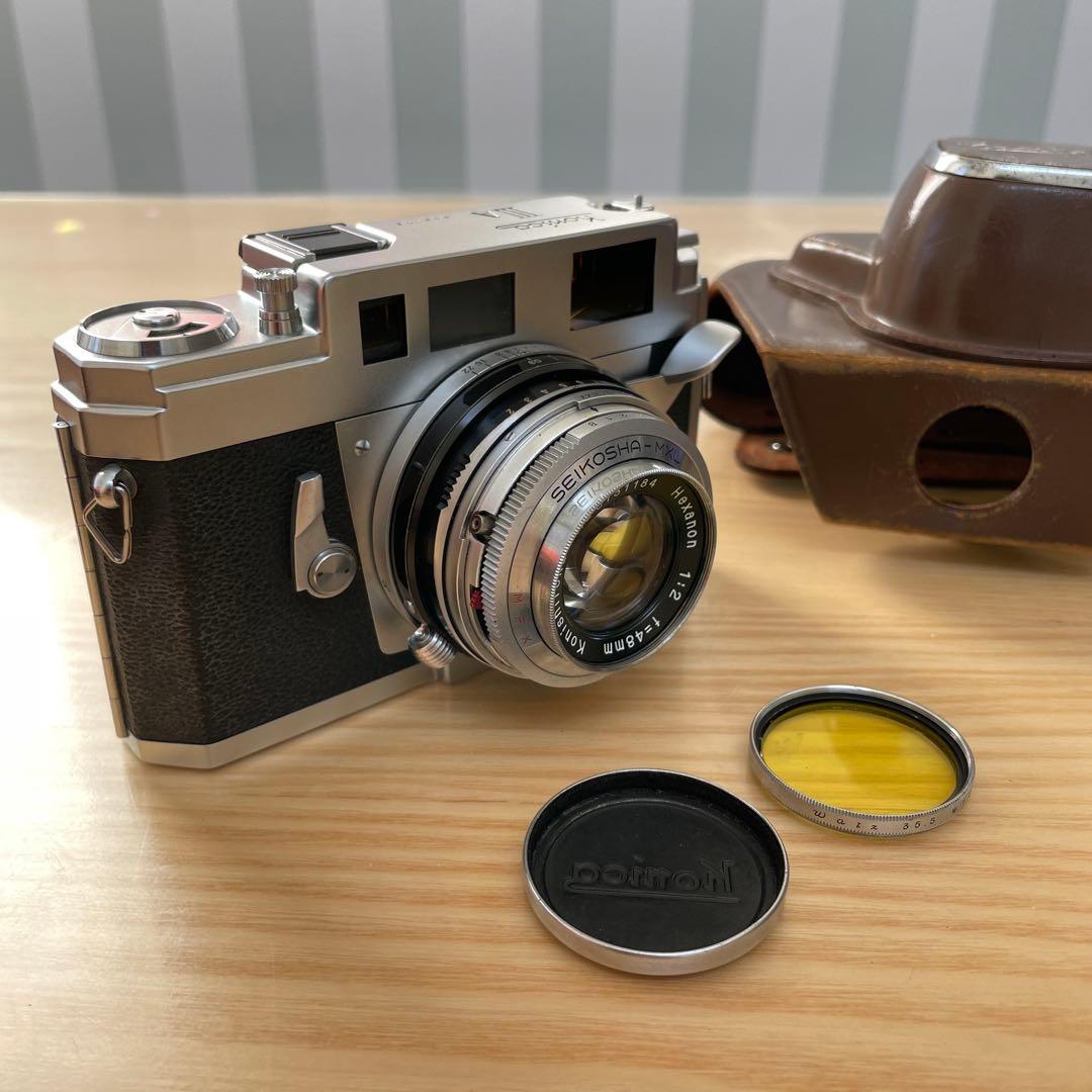 Konica ⅢA コニカ3A Konica IIIA 3A Konishiroku Hexanon 1:1.8 f