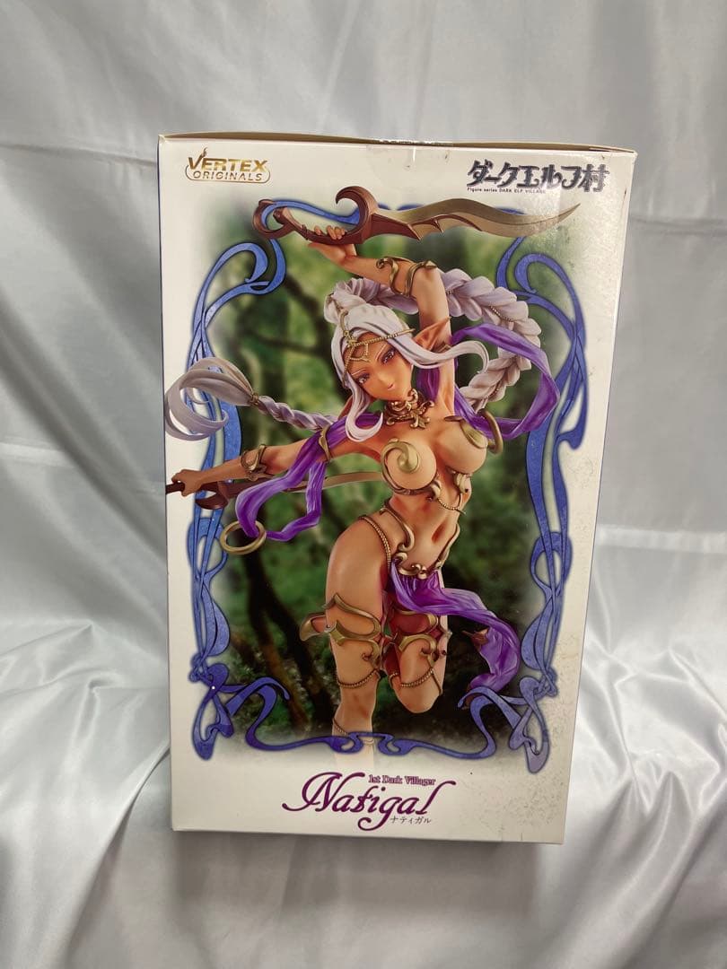 【ほぼ新品】ヴェルテクス ダークエルフ村 ナティガル フィギュア