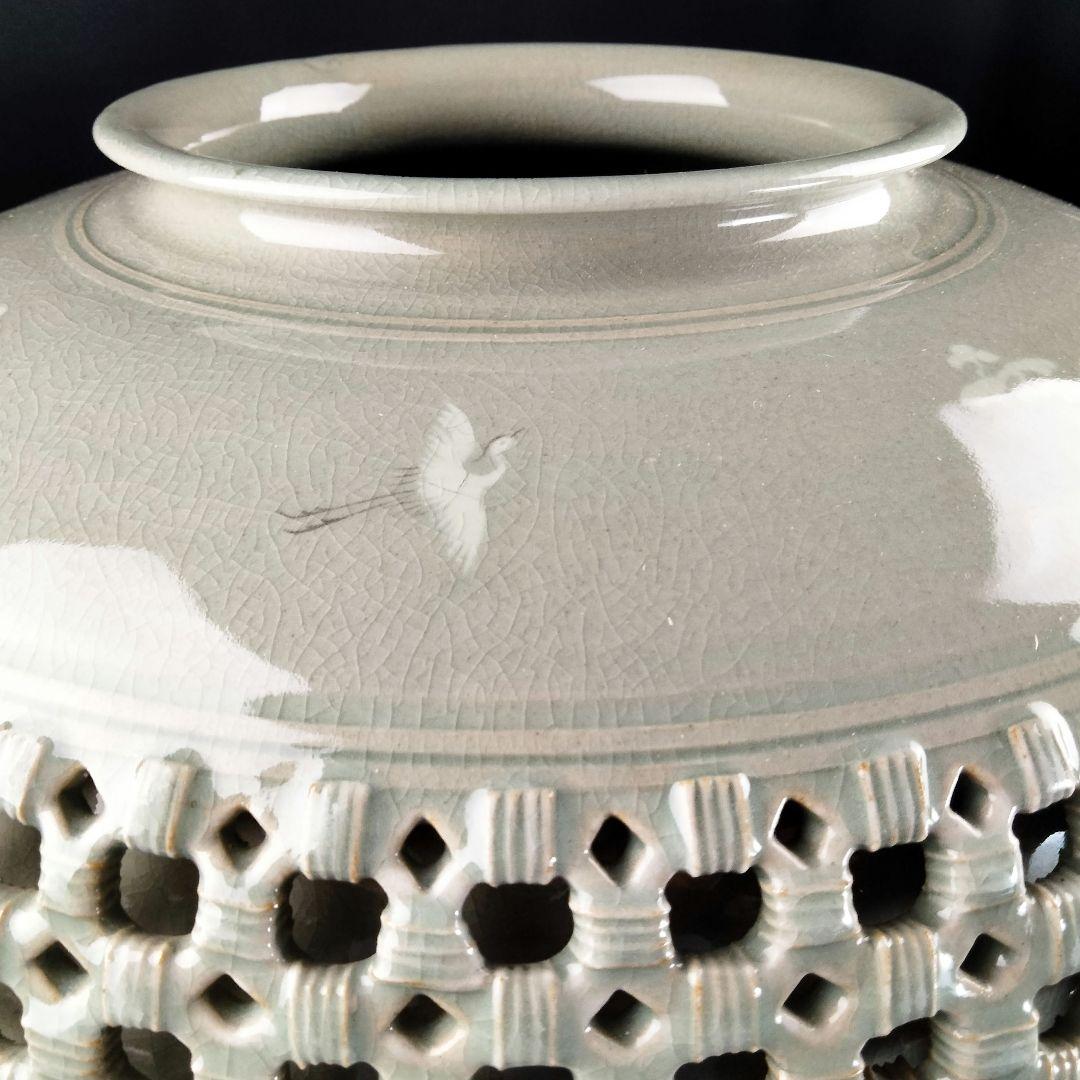 Y913 個展図録品 韓国人間文化財 青坡窯 李段九 高麗青磁