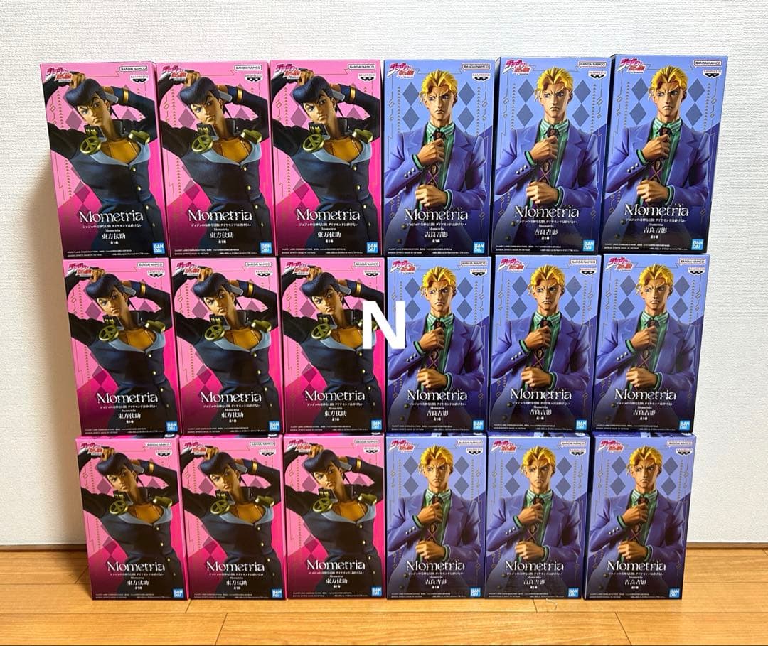 ジョジョの奇妙な冒険 フィギュア Mometria 東方仗助 吉良吉影 計18個