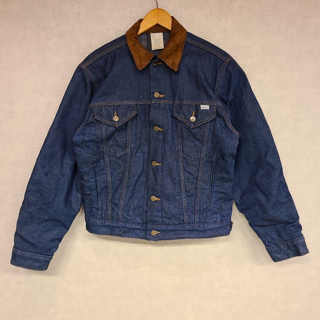 80s 星型タグ 100周年モデル カーハート デニムジャケット サイズ40