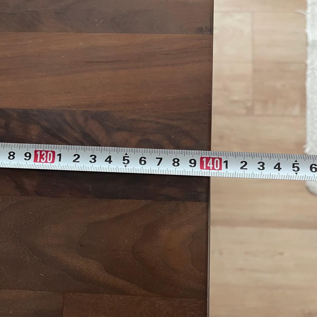 ウォルナット　アイアン　ダイニングテーブル