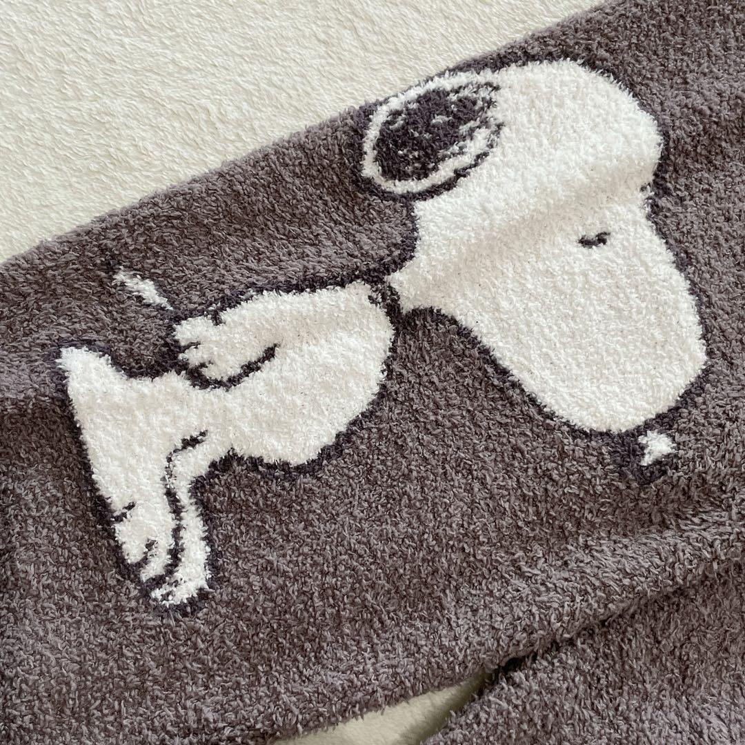 ジェラートピケ　スヌーピー　ベビモコジャガードプルオーバー&ロングパンツセット