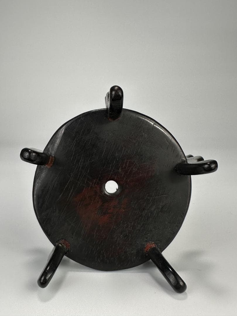 中国清代 粉彩雑宝文 水洗 水盂 文房具 唐物 時代 古玩