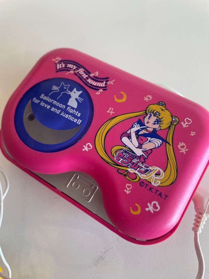 美品✨　動作確認済み　セーラームーンR ヘッドホンステレオ　カセットテープ付き