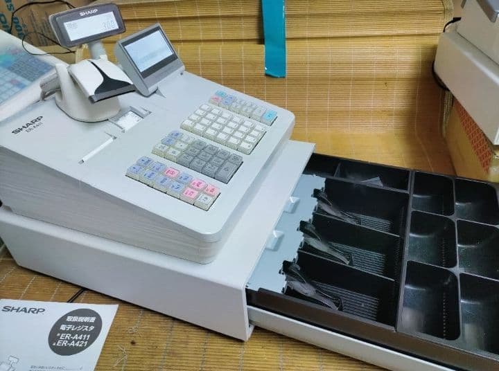 シャープ最上位レジスターER-A411 純正品 660066 - メルカリ