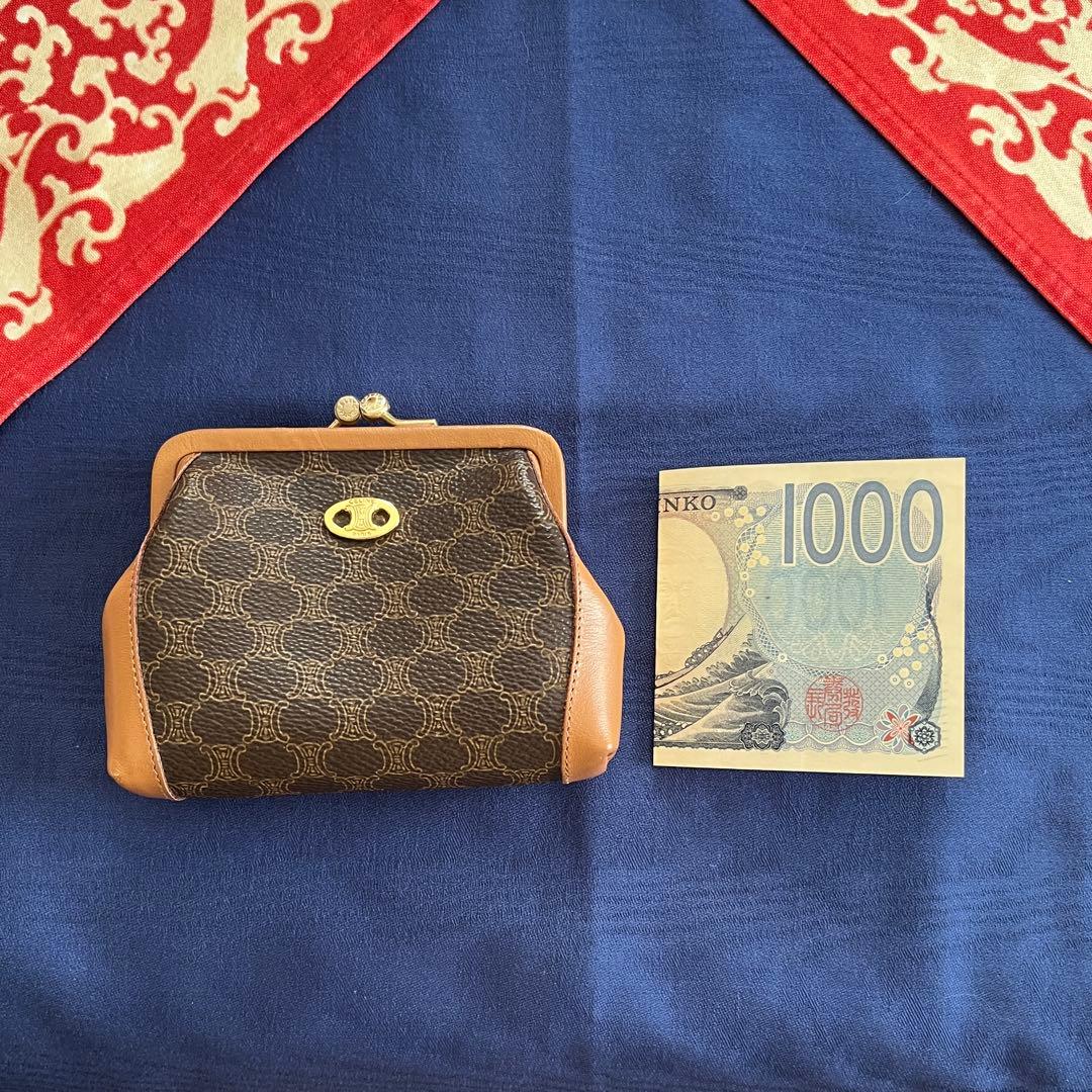 CELINE セリーヌ　オールドセリーヌ　小銭入れ　ケース　マカダム柄