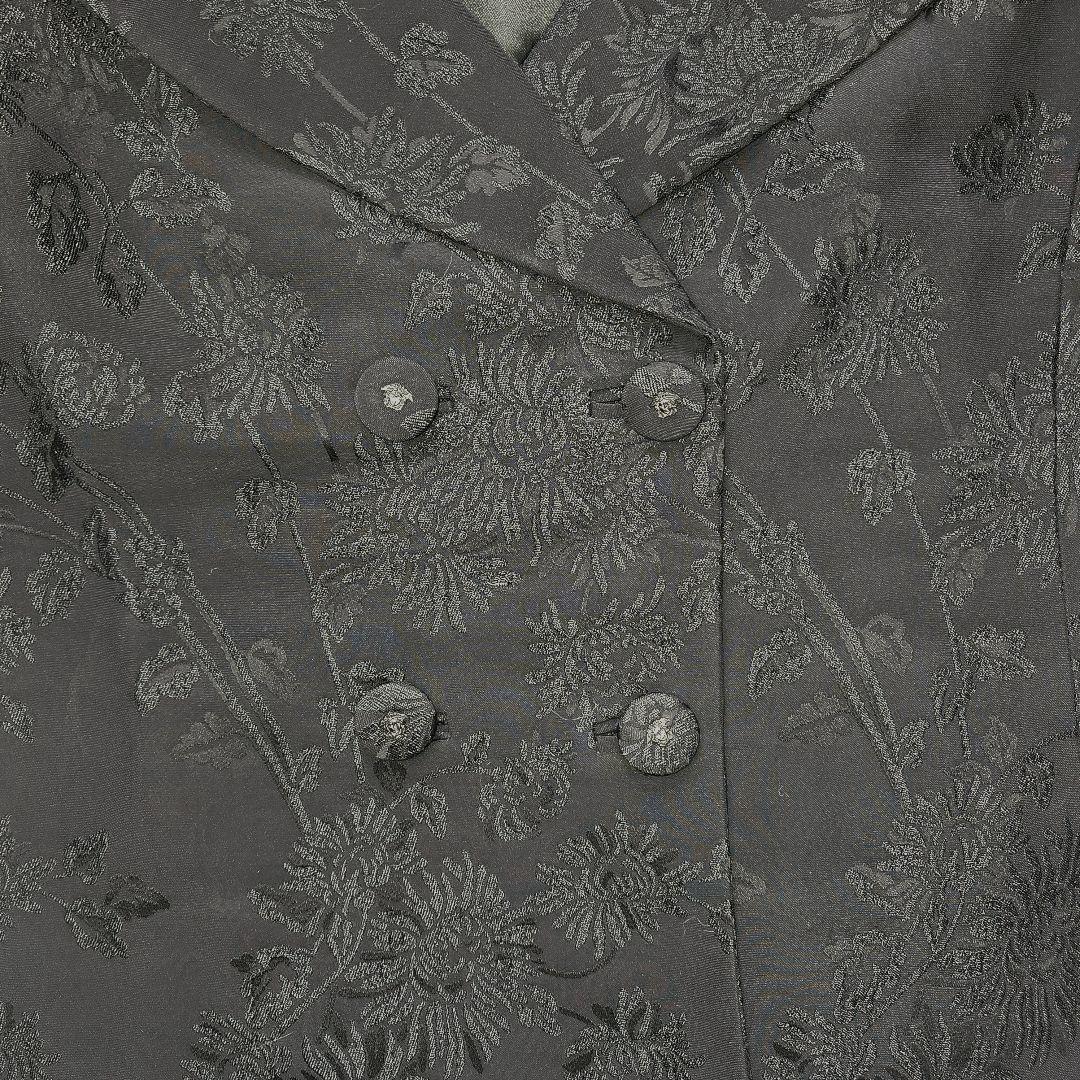 極美品✨ヴェルサーチ メデューサ アジアン ジャガード フラワー スーツ ダブル