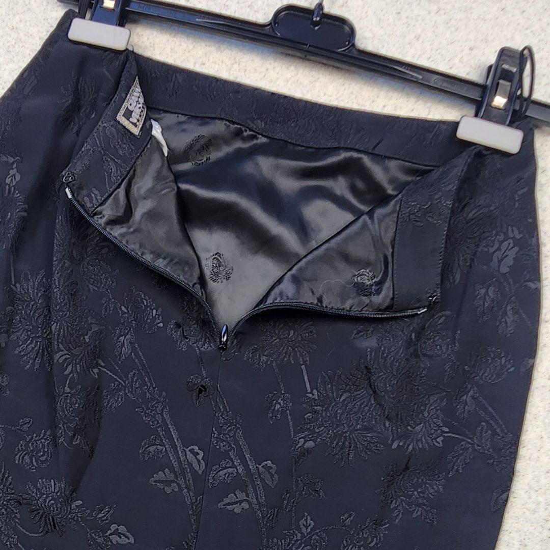 極美品✨ヴェルサーチ メデューサ アジアン ジャガード フラワー スーツ ダブル