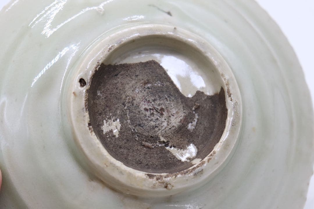 中国 青磁 皿 龍泉窯 アンティーク 送料込み250816 中国 青磁 皿 龍泉