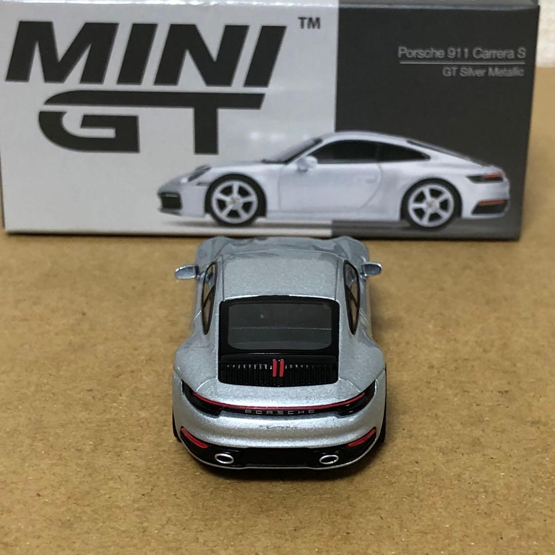 2台セット　MINI GT ミニGT　PORSCHE 911 CARRERA S