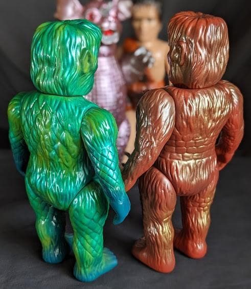 フランケンシュタイン＆バラゴン＆サンダ＆ガイラ（M1号） ソフビ4