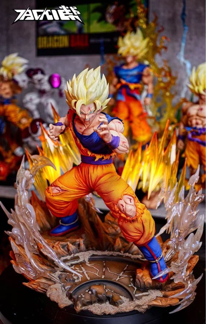 ドラゴンボール 孫悟空 ガレキ ガレージキット スタチューX③①⑤