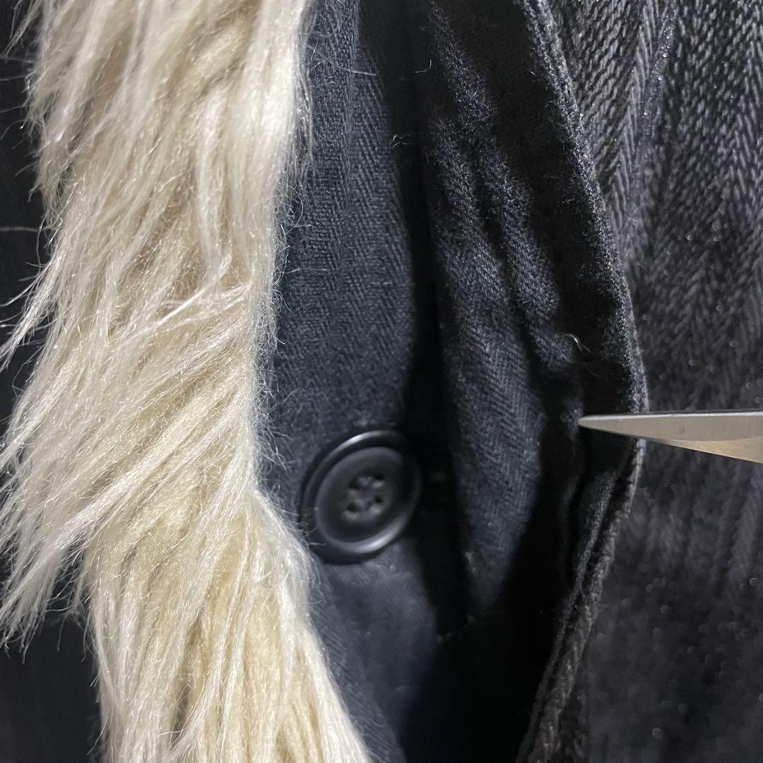 ニコル ファージャケット grunge 平成ギャル お兄系