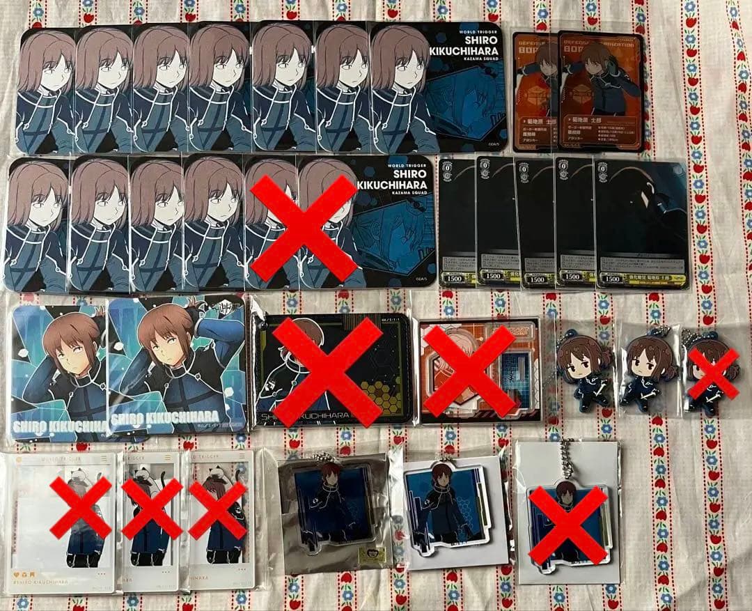 バラ売り可】ワールドトリガー ワートリ 菊地原士郎 グッズまとめ売り