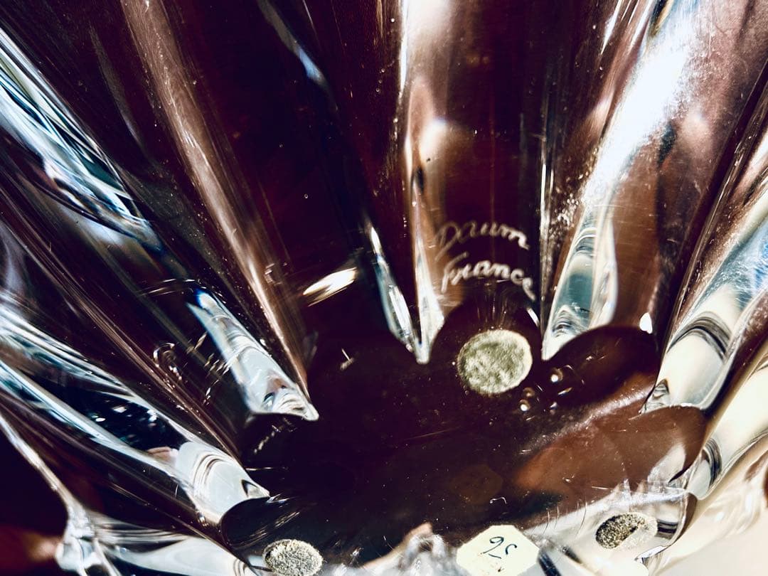 フランス Daum ドーム オリオン・スターフィッシュ クリスタル・アート