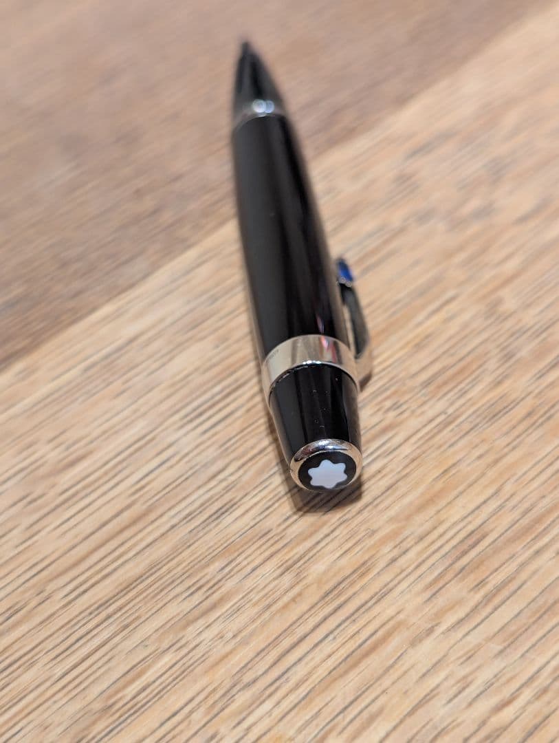 モンブラン ミニボールペン ボエム ブルー サファイア飾り付 中古