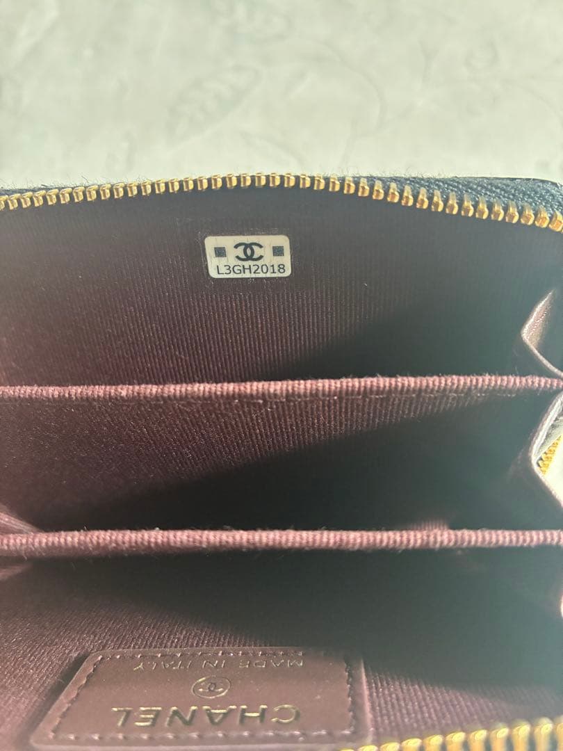 に*☻様 CHANEL クラシックジップパース　ブラック