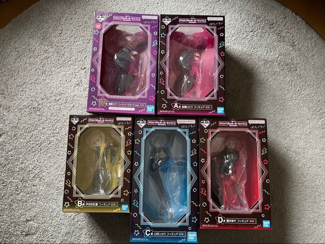 ぼっち・ざ・ろっく! 一番くじ vol.3 フィギュア全5体セット 一番くじ アニメ「ぼっち・ざ・ろっく！」VOLUME 3｜一番くじ倶楽部