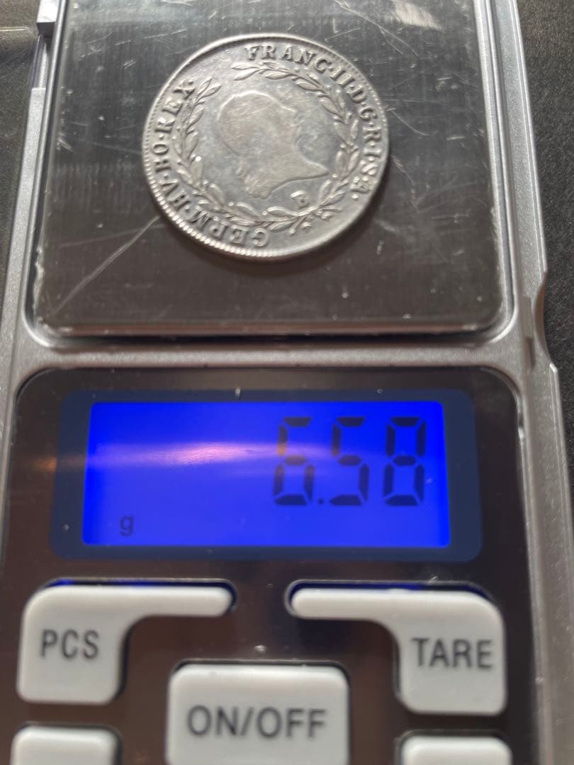 1803年発行・オーストリア・20クロイツァー銀貨(希少銀貨) - メルカリ