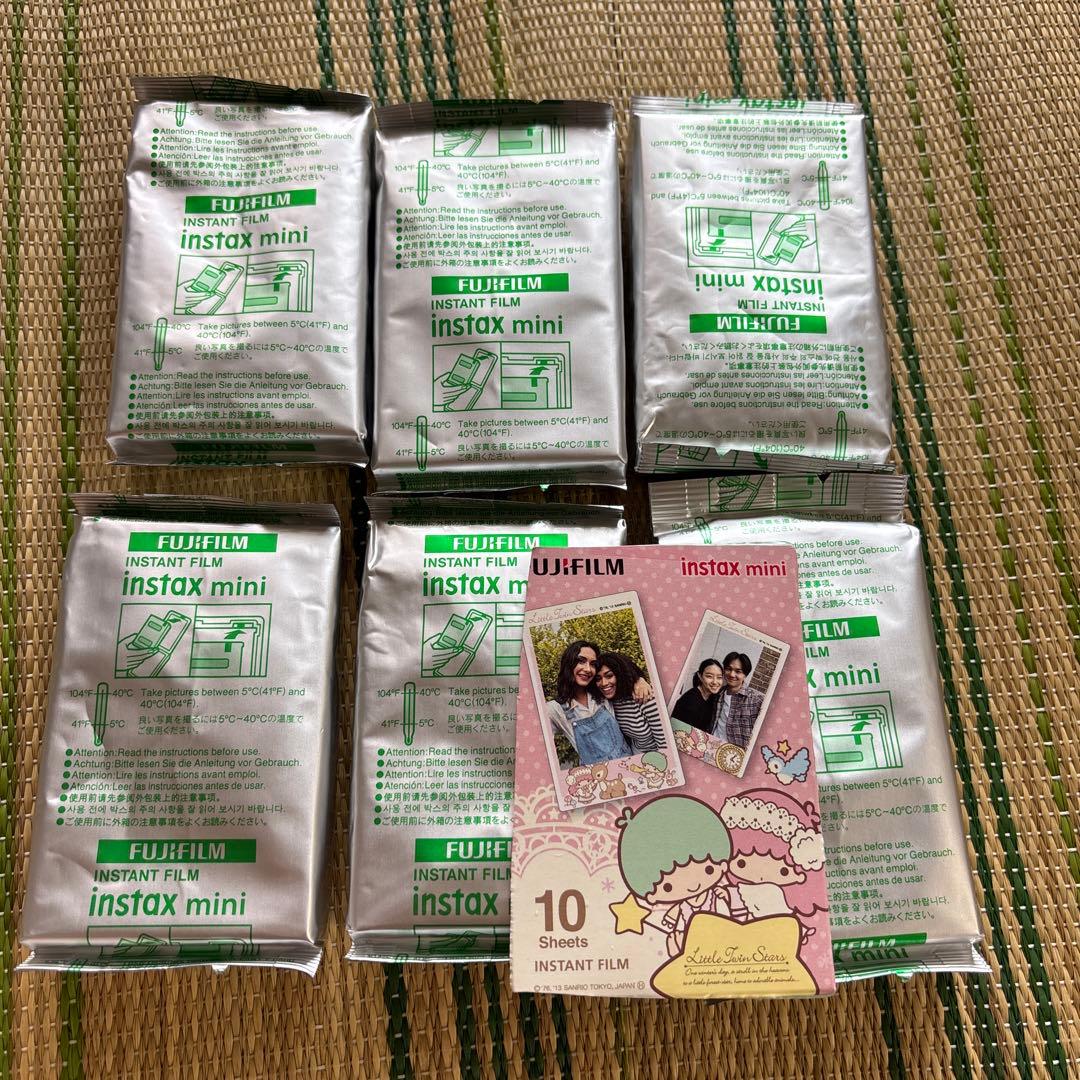 FUJIFILM instax mini インスタントフィルム 6個 楽天市場】チェキフィルム 10枚入り INSTAX MINI JP1 インスタント