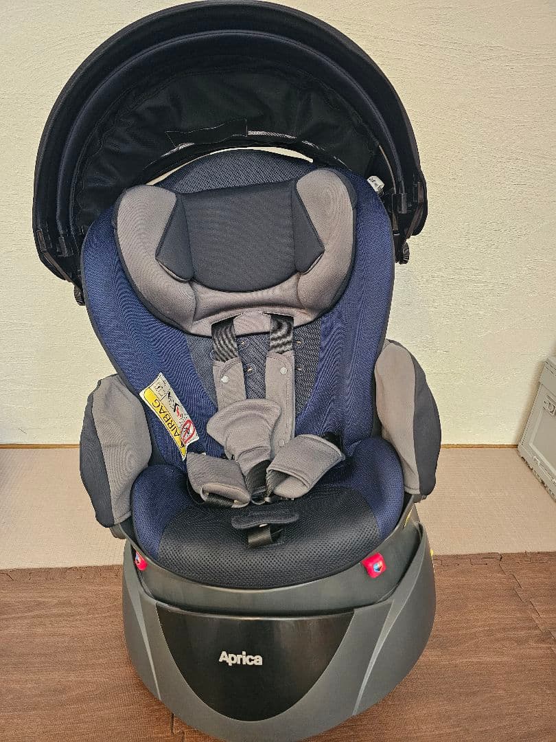 Aprica ディアターン プラス プレミアム 　ネイビーグレー　ベビーシート