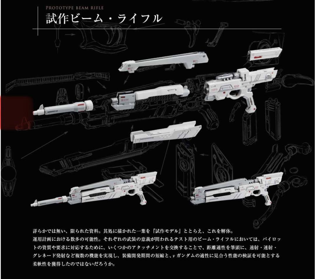 解体匠機 RX-93 νガンダム専用オプションパーツ 武装強化プラン