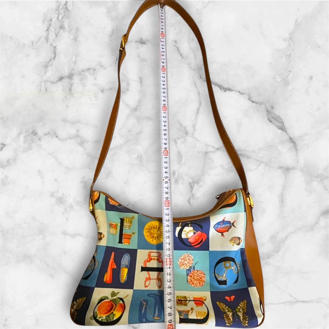 【激レア】GUCCIオールドグッチ シモ ショルダーバッグ バンブー レザー