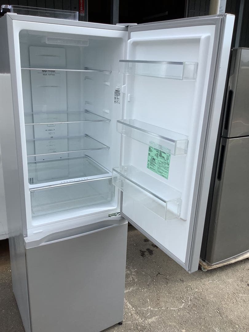 2021年製 アイリスオーヤマ 2D冷蔵庫 IRSN-23A-S 231L 銀★