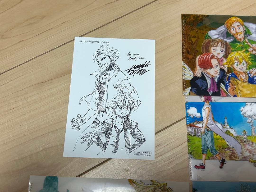 七つの大罪 ミニクリアファイル 特典 - メルカリ