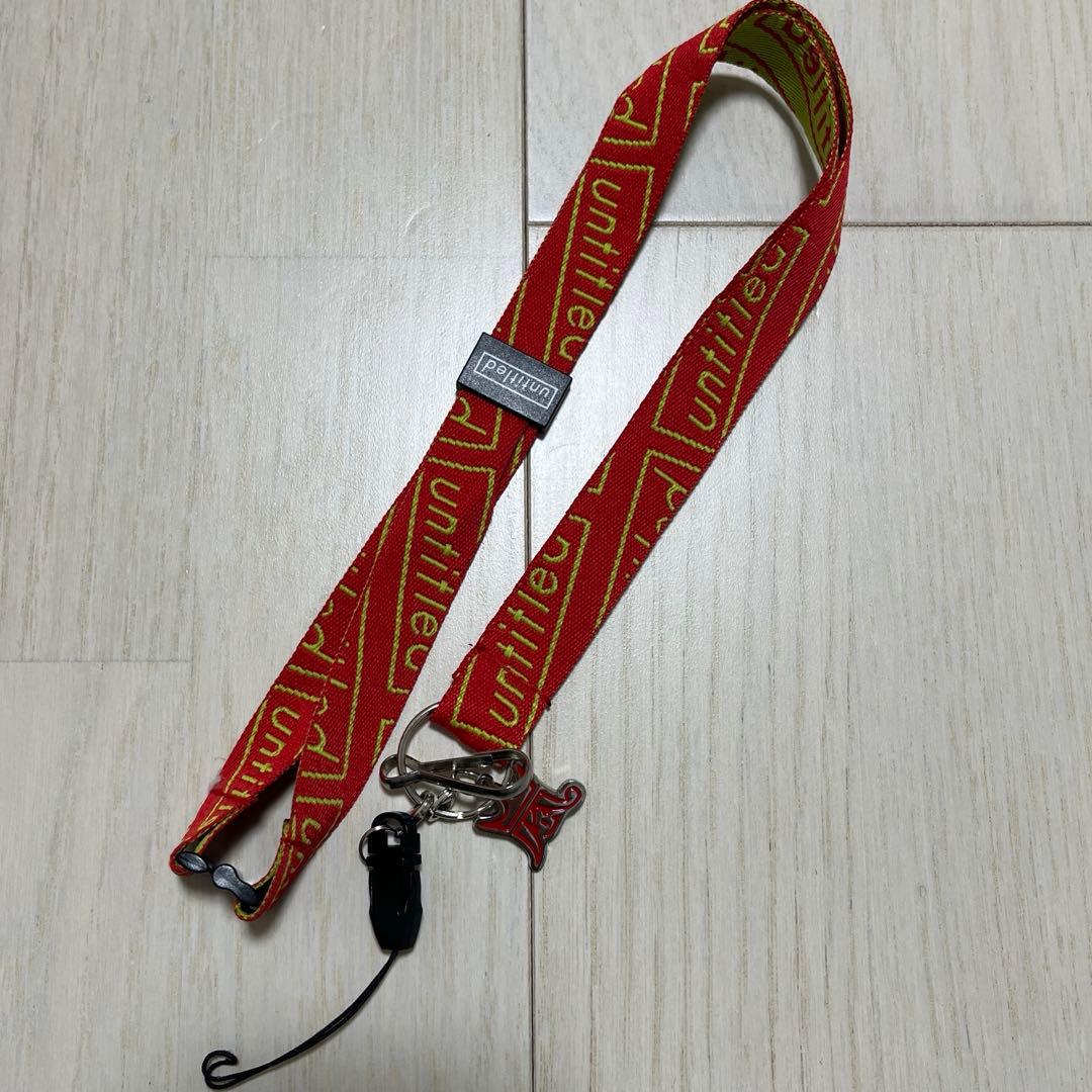 嵐 untitled ネックストラップ 会場限定 レッド - メルカリ