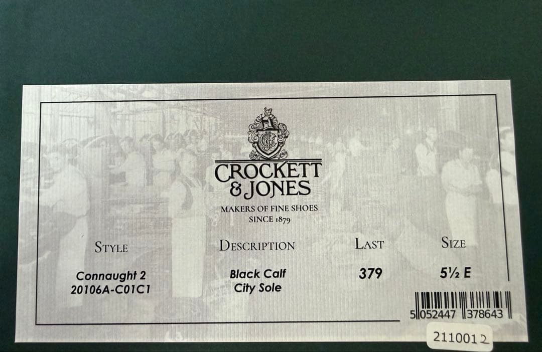 クロケット&ジョーンズ コノート2 UK5.5/24.0cm