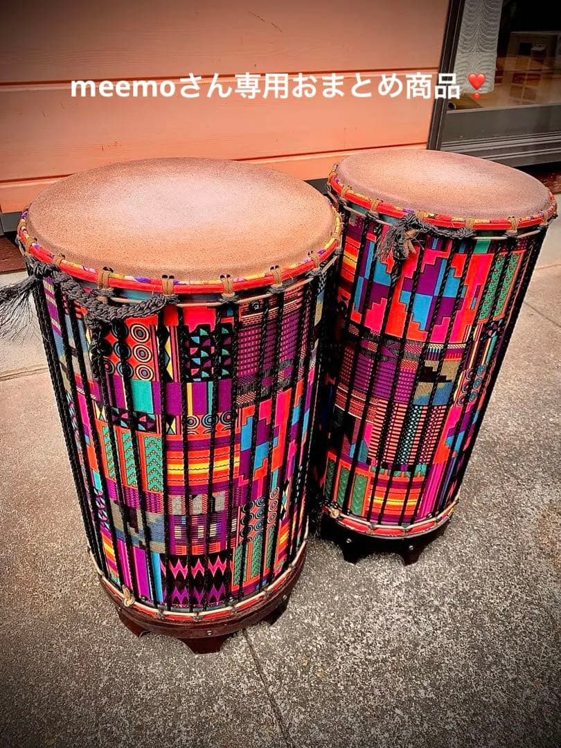 フリースタイルドラムVOD12サンバン Afro fabric Edition フリースタイルドラムVOD12サンバン Afro fabric Edition