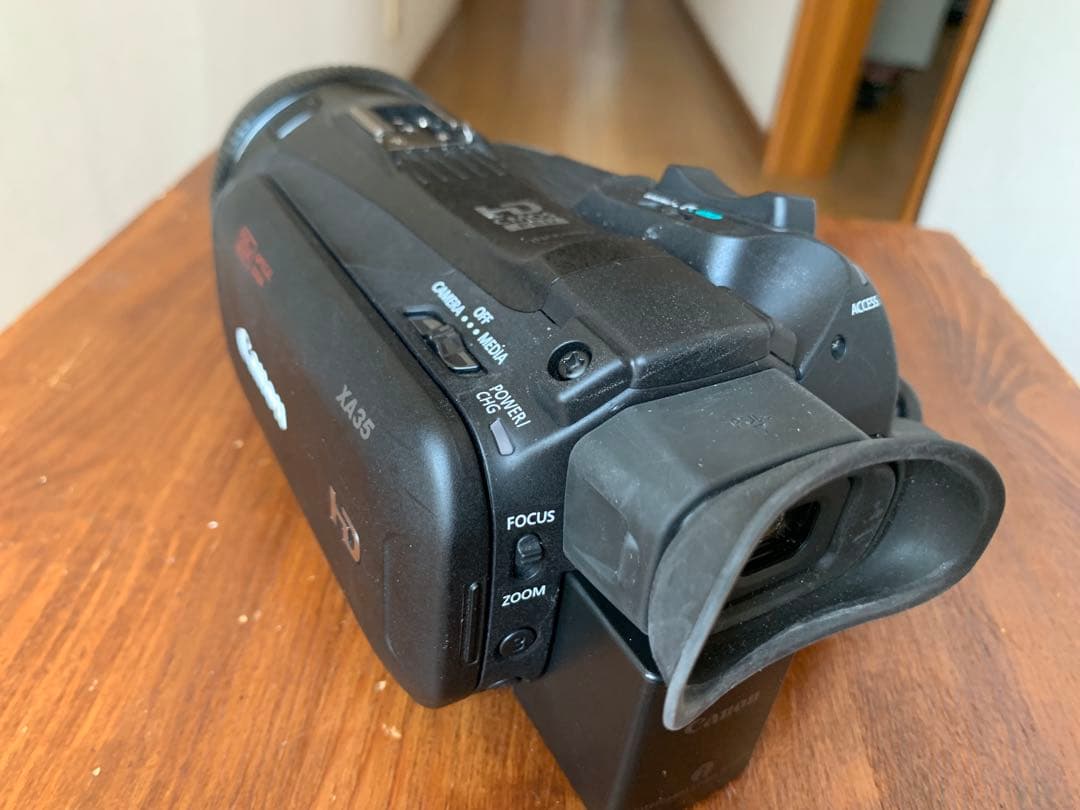 CANON XA35 動作品 ハンドルユニットHDU-1付