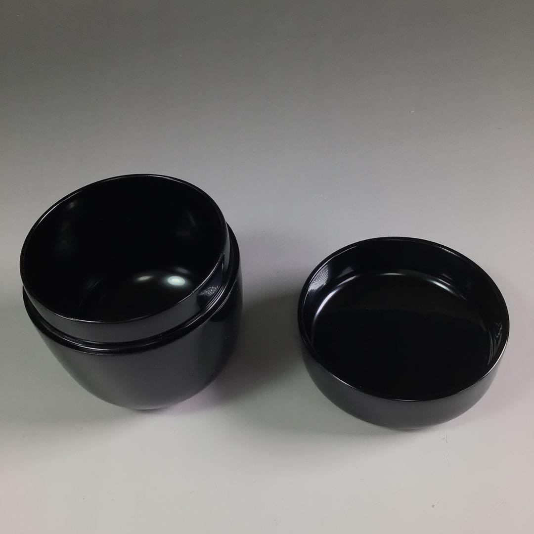 Ｐ８９２　棗　『八雲塗』『武田一勢作』『草花蒔絵』『中棗』　共箱　茶道具