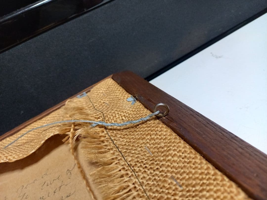 レア　1969年　MILLERS　BEER　ニードルポイント　広告　サインボード