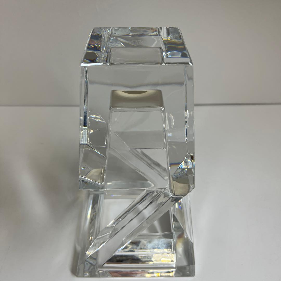 バカラ アーキテクチャー花瓶 共箱 高さ23.8㎝ 東Y7-1209☆1Fトニヒ
