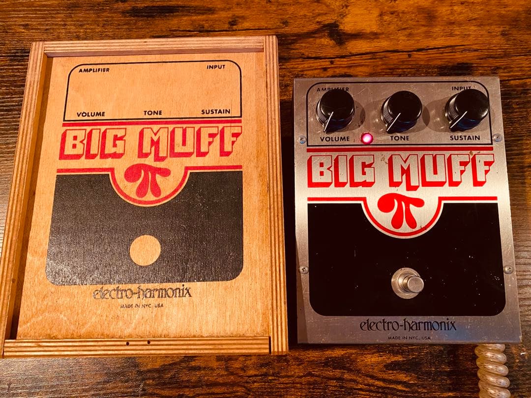 Electro Harmonix Big Muff Pi 木箱付き Electro-Harmonix BIG MUFF