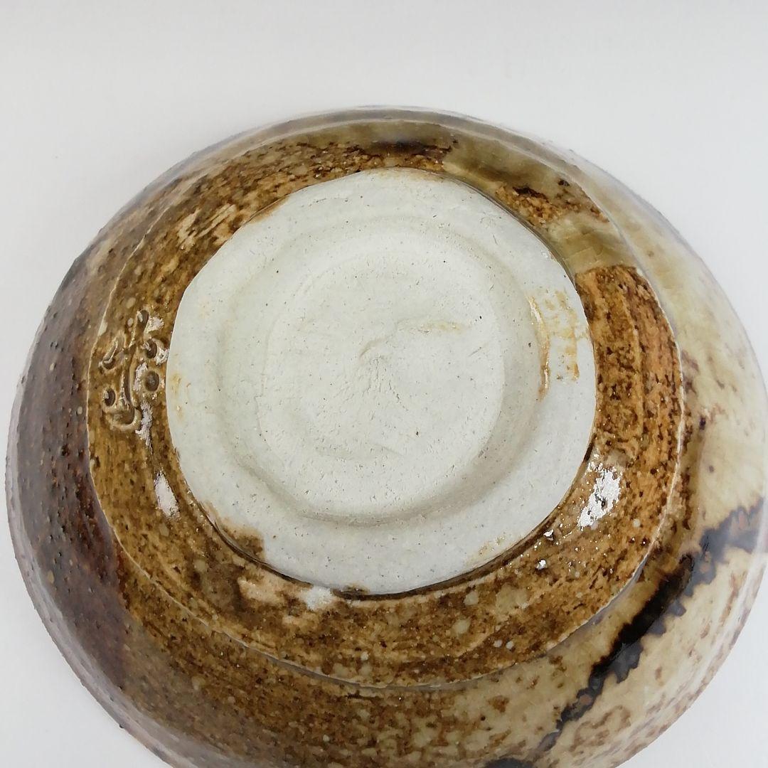 T15 茶碗 『美濃伊賀 茶碗』『ガンジャラ窯 高森鵬翔』 共箱 抹茶碗