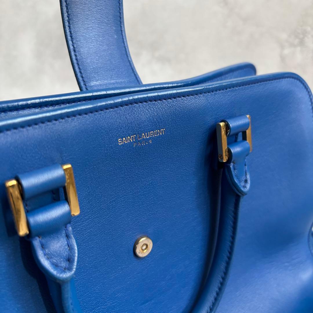 美品 SAINT LAURENT PARIS カバス 2way ハンドバッグ
